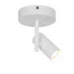 Nordlux Jerome Plafonnier Métal Blanc | 55mm - Convient pour GU10