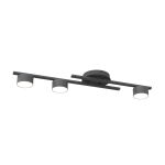 Emibig Plafonnier Fragment Acier Noir | Convient pour 3x GX53 - Max 12W