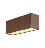 SLV Sitra L Up/Down Applique Murale Aluminium Autre 24W 3060lm - 830-840 CCT | Extérieur - IP65