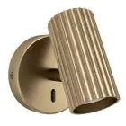 Eglo Applique Murale Portillo Acier Laiton | Convient pour GU10