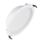 Ledvance LED Downlight Comfort Opaal Aluminium Wit 30W 3600lm 180D - 930-940 CCT | 215mm - Zaagmaat 200mm - IP44 - Beste Kleurweergave - Zigbee Dimbaar 