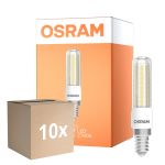 Voordeelpak 10x Osram Special T Slim LED E14 Helder 7W 806lm - 827 Zeer Warm Wit | Dimbaar - Vervangt 60W 
