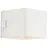 Brilliant Iseo Wandlamp Kunststof Wit 4W 300lm - 830 Warm Wit | IP44 - met USB
