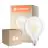 Voordeelpak 6x Ledvance  Classic LED E27 Globe Filament Mat 11W 1521lm - 827 Zeer Warm Wit | Vervangt 100W