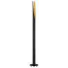 Eglo Vloerlamp Barbotto Staal Zwart, Goud 4.5W 345lm - 830 Warm Wit | Geschikt voor GU10